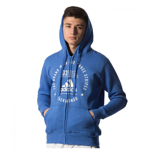 Ζακέτα Adidas COMMUNITY II Taekwondo, Μπλε