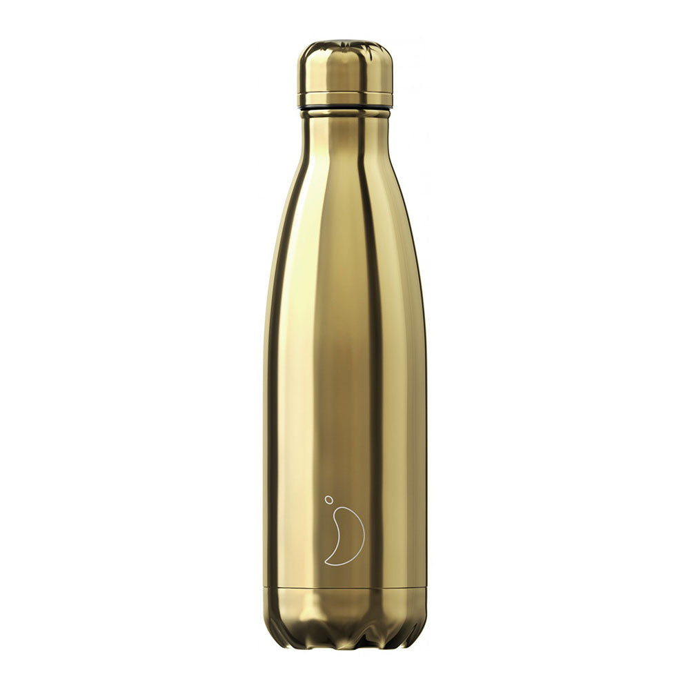 Chilly's Chrome Gold Thermos Bottle 0.5lt