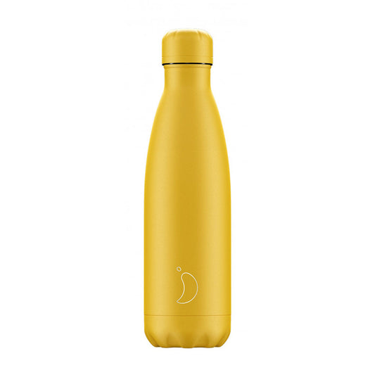 Chilly's Monochrome Thermos Bottle All Burnt Yellow 0.5lt