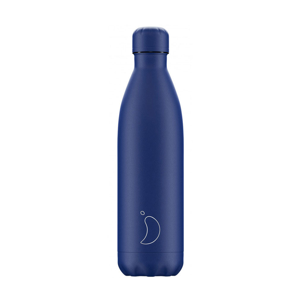 Chilly's Monochrome Μπουκάλι Θερμός Blue All Matte 0.75lt