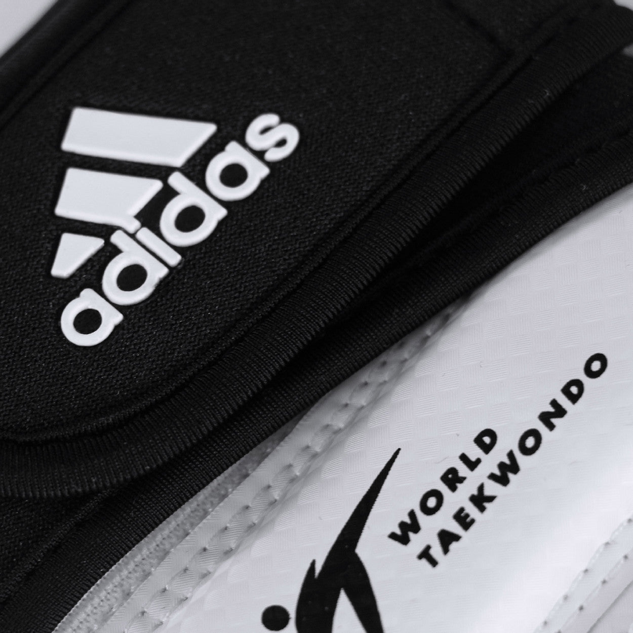 adidas FIGHTING Taekwondo WT Handguards, White/Black