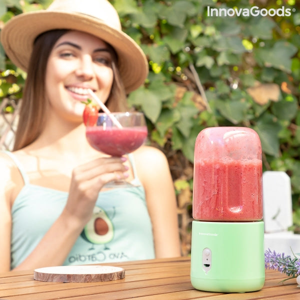 InnovaGoods Blendyr Rechargeable Portable Glass Blender