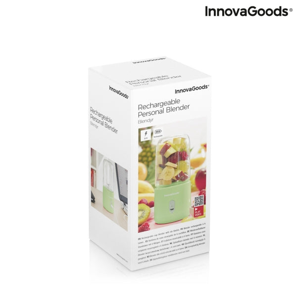 InnovaGoods Blendyr Rechargeable Portable Glass Blender