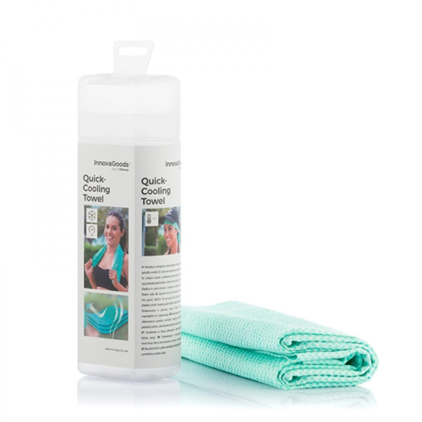InnovaGoods instant cooling sports towel with ice effect