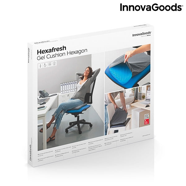 InnovaGoods Hexafresh Honeycomb Silicone Gel Pillow