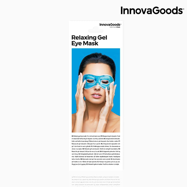 Face mask with relaxing gel