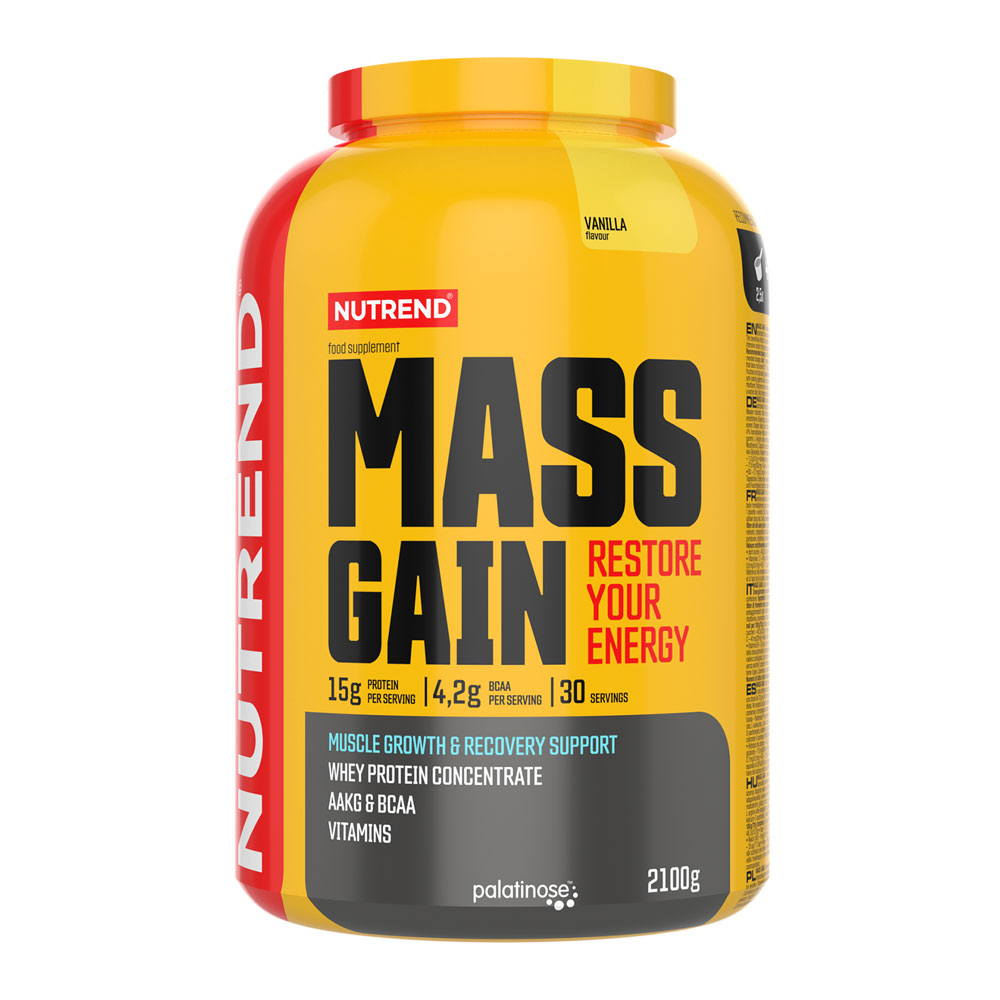 Nutrend Mass Gain Πρωτεΐνη Ορού Γάλακτος με Γεύση Vanilla 2.1kg