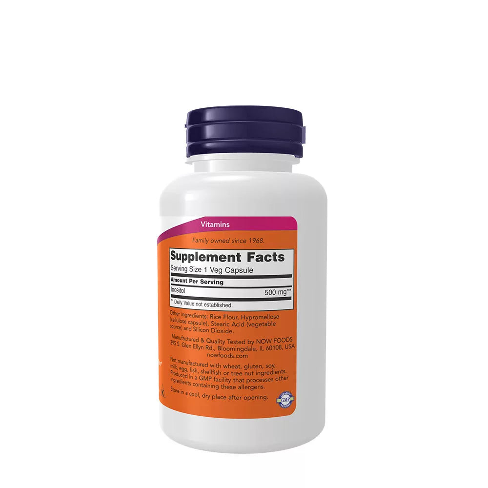Now Foods Inositol 500mg 100 κάψουλες