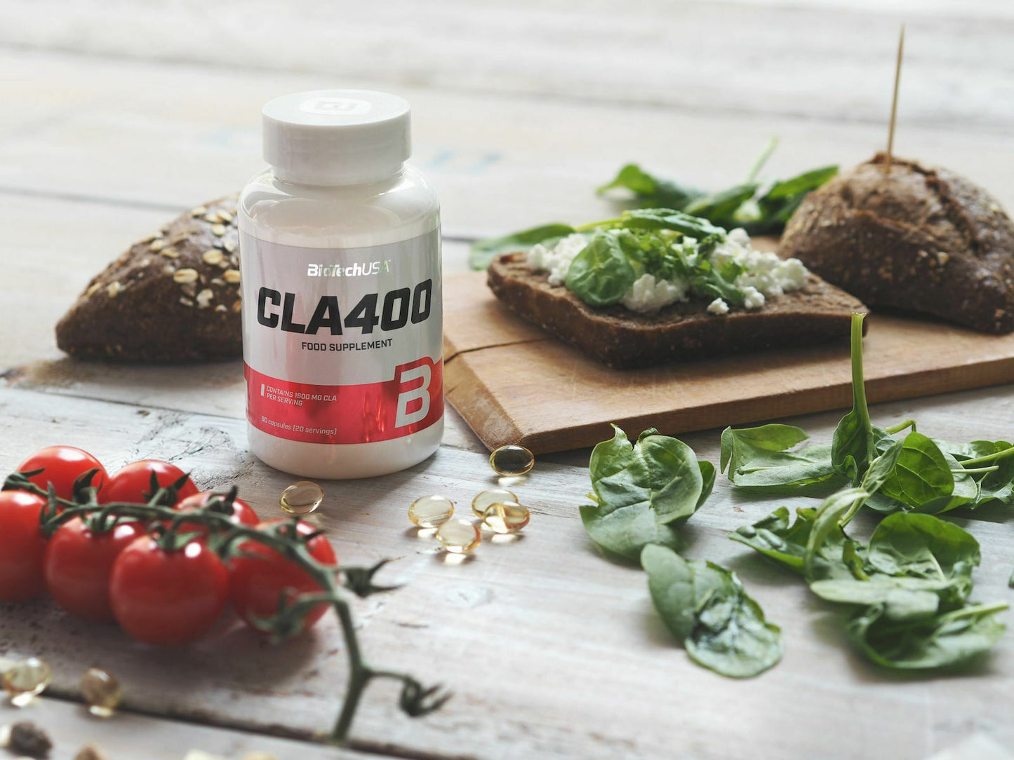 Biotech USA CLA 400 1600mg 80 μαλακές κάψουλες