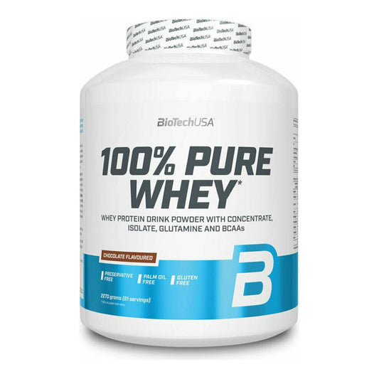 Biotech USA 100% Pure Whey Πρωτεΐνη Ορού Γάλακτος Χωρίς Γλουτένη με Γεύση Σοκολάτα 2.27kg