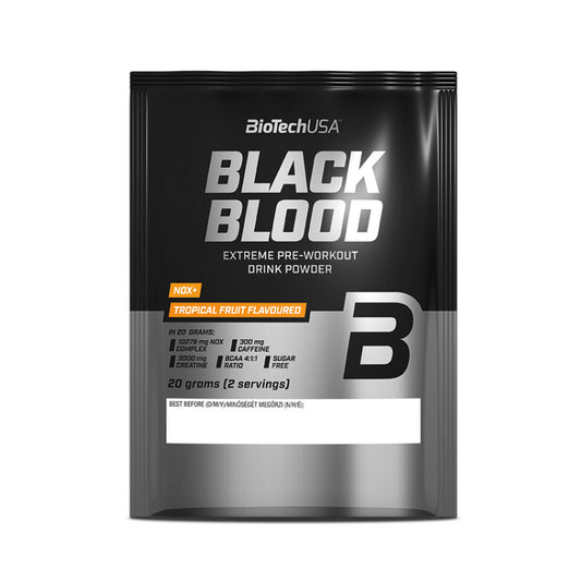 BioTech USA Black Blood NOX+ (20 g – Tropical Fruit)