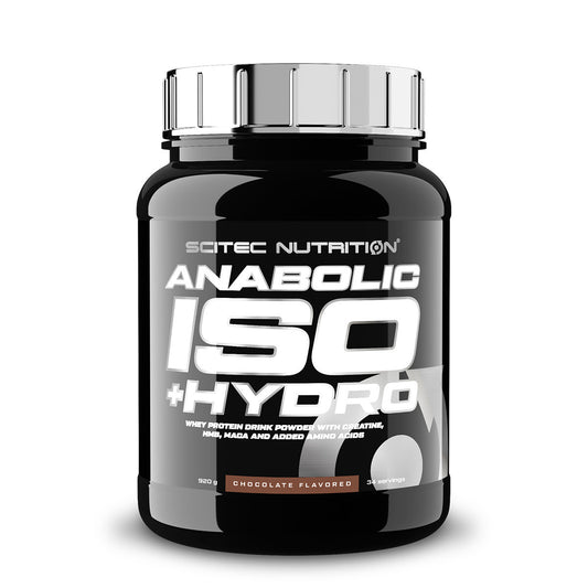 Scitec Nutrition Anabolic Iso+Hydro Πρωτεΐνη Ορού Γάλακτος Χωρίς Γλουτένη με Γεύση Σοκολάτα 920gr