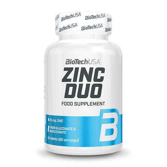 BioTech USA Zinc Duo 25mg - 60 Ταμπλέτες