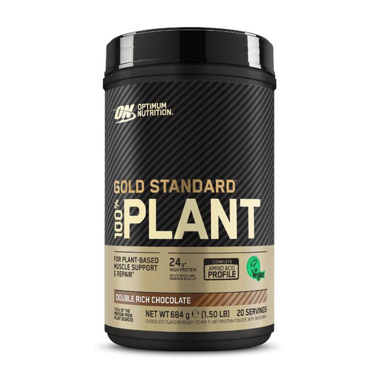 Optimum Nutrition Gold Standard 100% Plant Based Protein με Γεύση Double Rich Chocolate 684gr