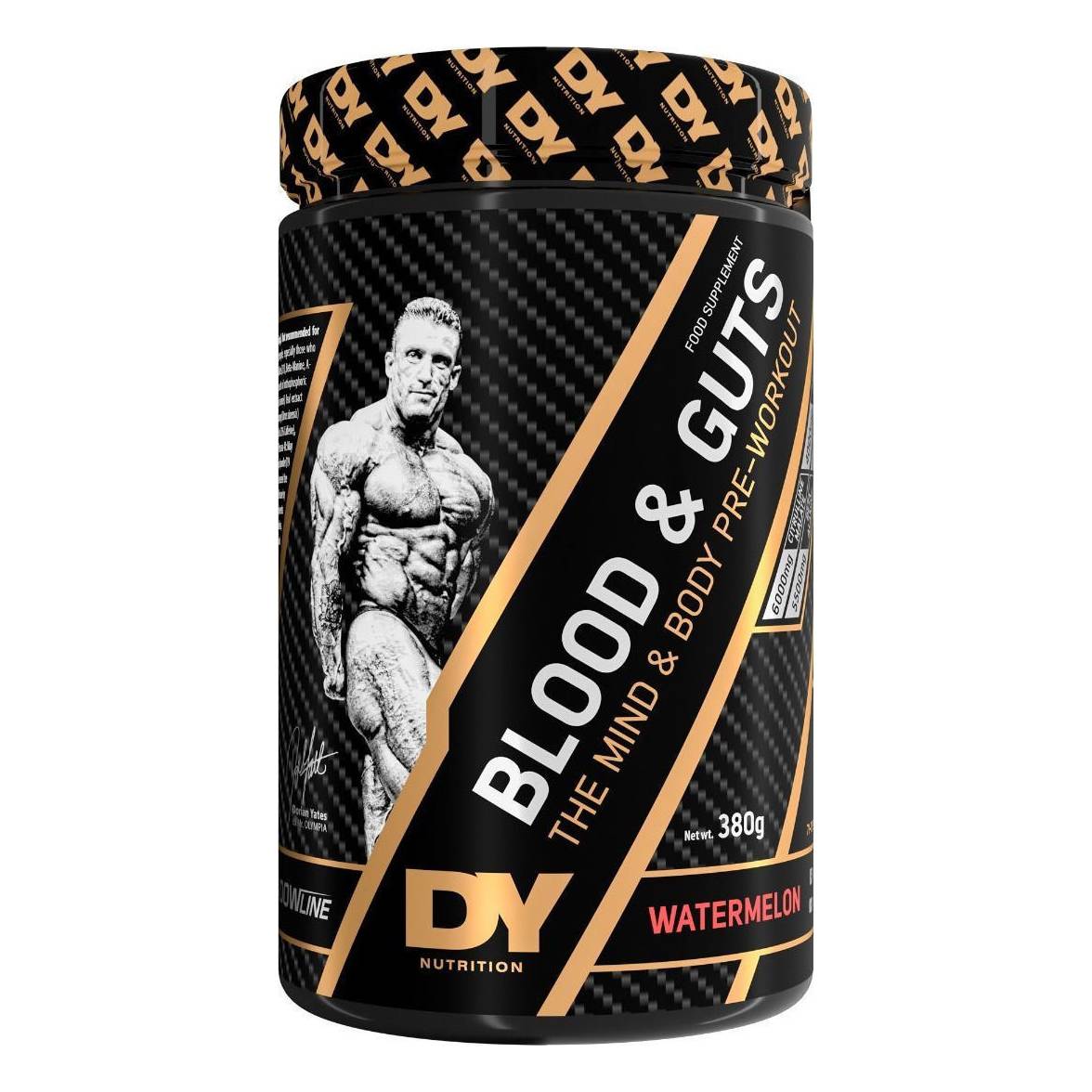 Dorian Yates Blood & Guts Συμπλήρωμα Pre Workout 380gr