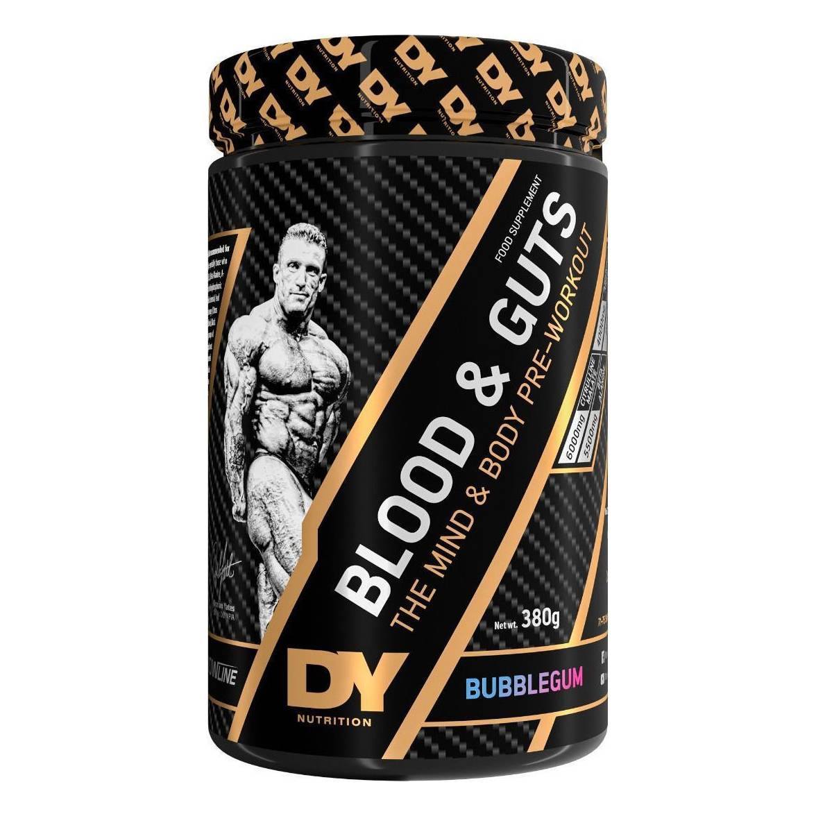 Dorian Yates Blood & Guts Συμπλήρωμα Pre Workout 380gr