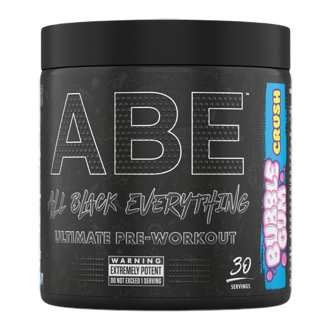 Applied Nutrition Abe All Black Everything Συμπλήρωμα Pre Workout 375gr