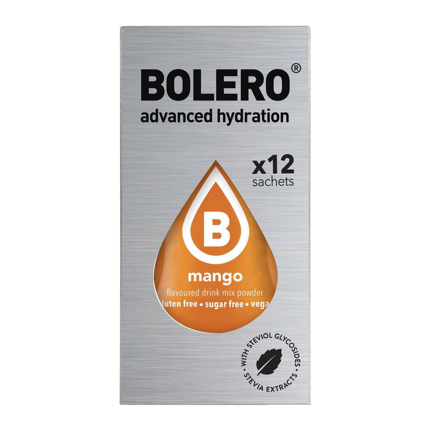Bolero Χυμός σε Σκόνη 500ml σε Νερό Χωρίς Ζάχαρη 3gr 12τμχ
