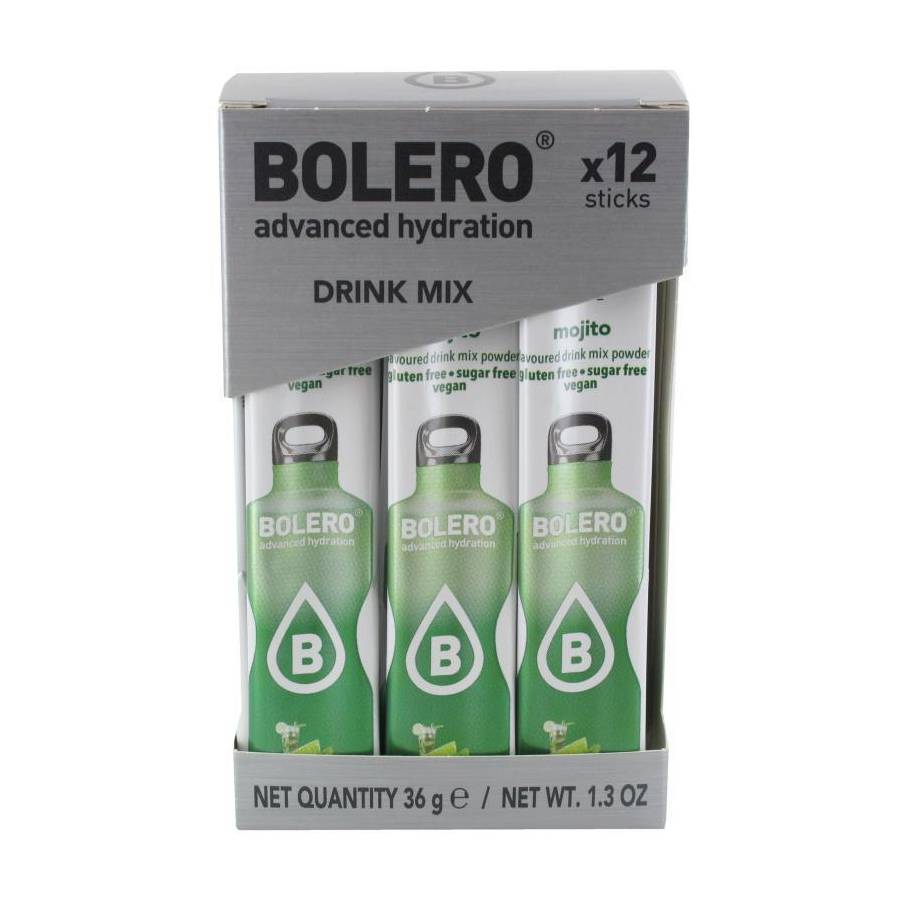 Bolero Χυμός σε Σκόνη 500ml σε Νερό Χωρίς Ζάχαρη 3gr 12τμχ
