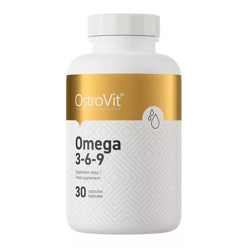 OstroVit Omega 3-6-9  30 Κάψουλες Λιπαρών Οξέων για Καρδιά & Εγκέφαλο