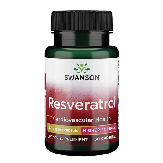Resveratrol - Higher Potency 250mg  (30 κάψουλες)