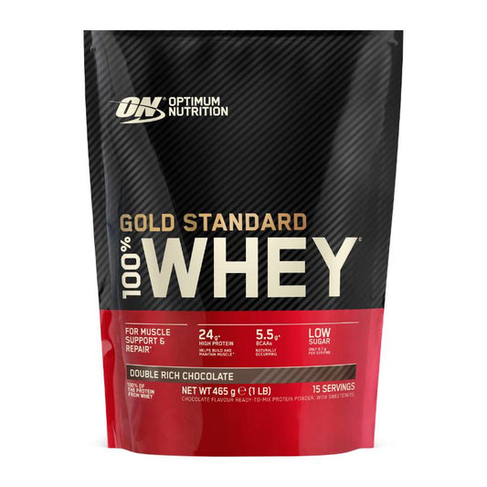 Optimum Nutrition Gold Standard Whey Double Rich Chocolate 450g | Πρωτεΐνη Ορού Γάλακτος