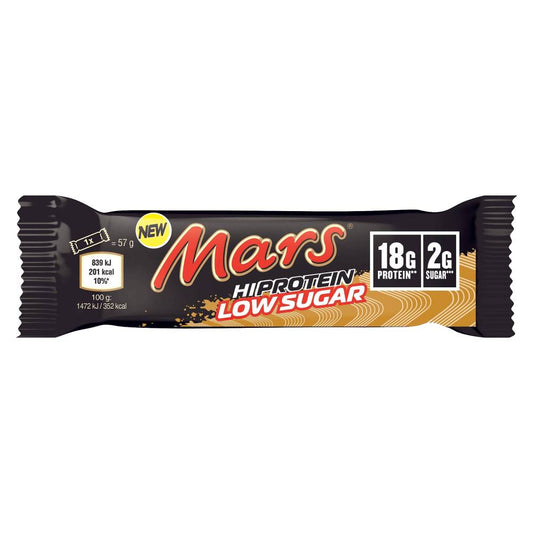 Mars Hiprotein Low Sugar Μπάρα με 18gr Πρωτεΐνης & Γεύση Milk Chocolate 57gr