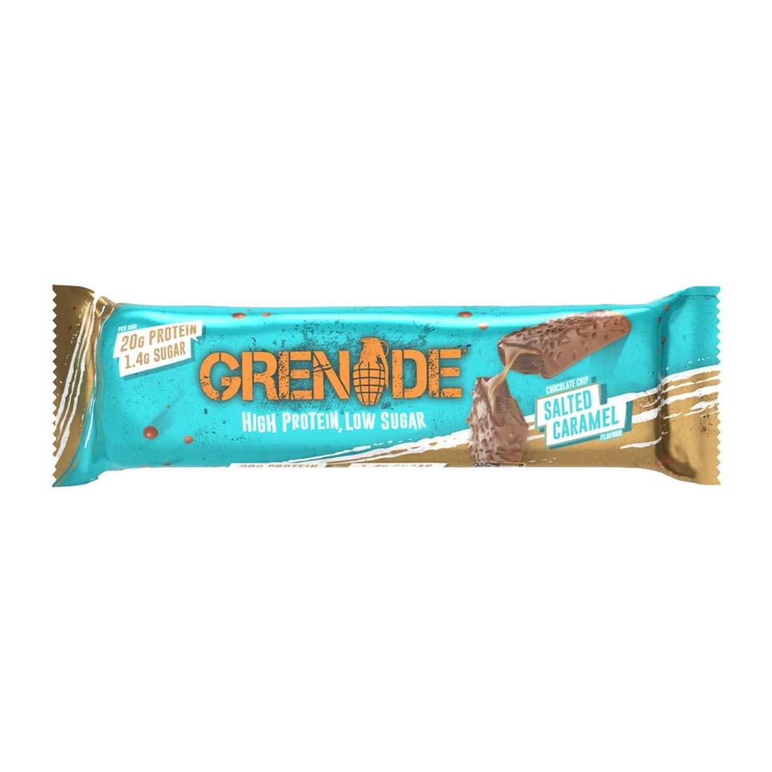 Grenade Carb Killa High Μπάρα με 20gr Πρωτεΐνης & Γεύση Chocolate Chip Salted Caramel 60gr