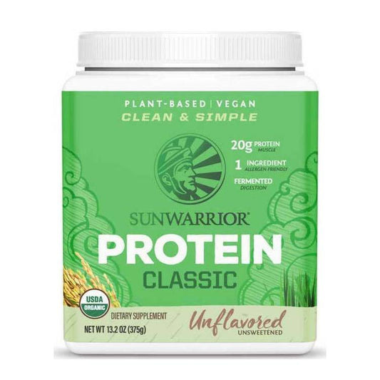Sunwarrior Protein Classic Organic Natural (375 g)