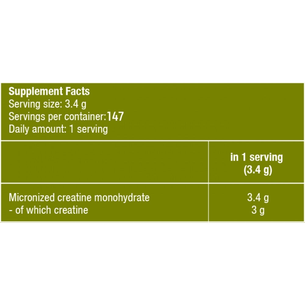 Biotech USA 100% Micronized Creatine Monohydrate 500gr