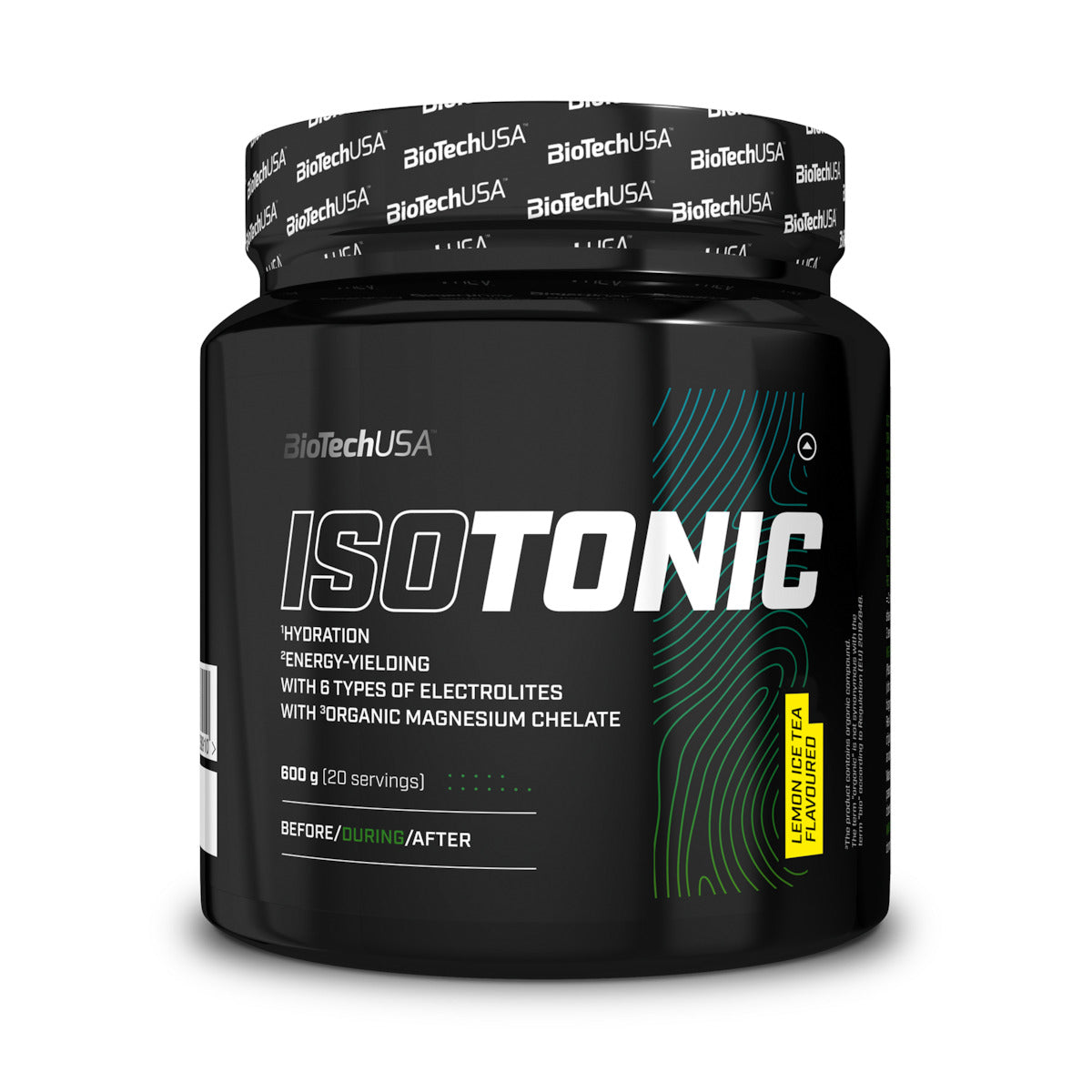 BioTech USA IsoTonic Hydrate & Energize (600g) – Lemon Ice Tea