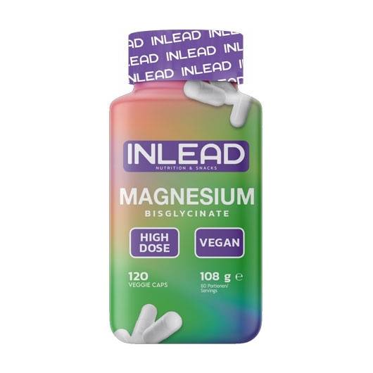 Inlead Nutrition Magnesium Bisglycinate 120 κάψουλες