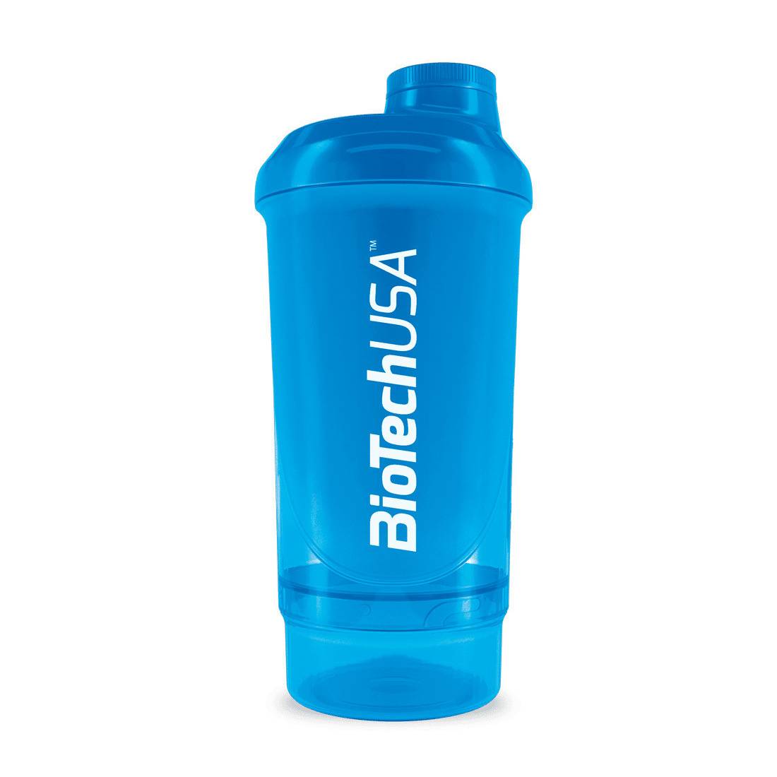 Biotech USA Wave+ Compact Shaker Πρωτεΐνης 500ml (+150ML) Πλαστικό