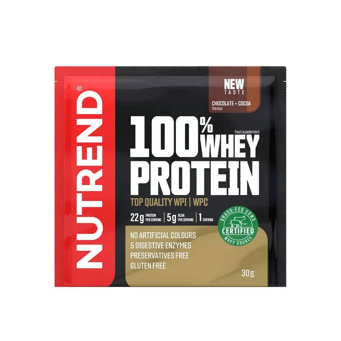 Nutrend 100% Whey Protein 30g
