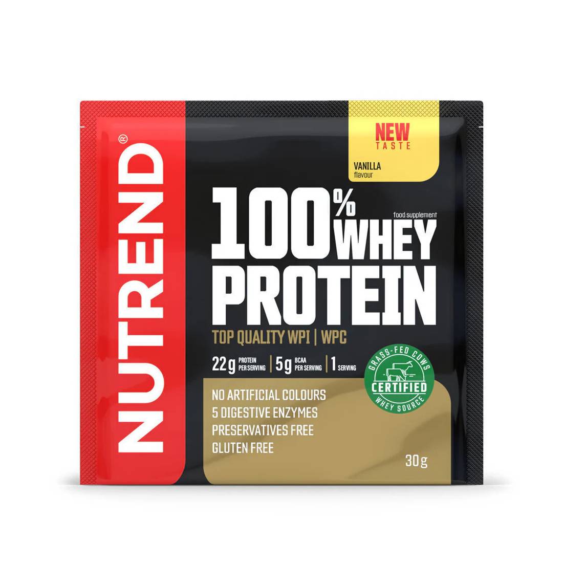 Nutrend 100% Whey Protein 30g