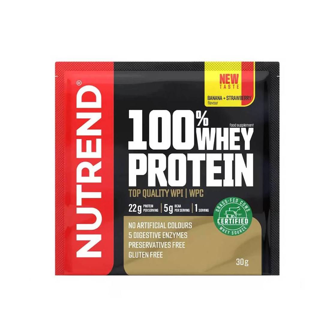 Nutrend 100% Whey Protein 30g