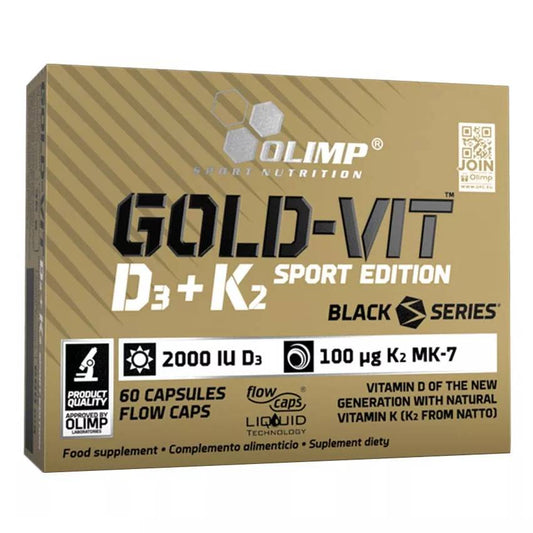 Olimp Sport Nutrition Gold Vit D3 + K2 SPORT EDITION (60 κάψουλες)