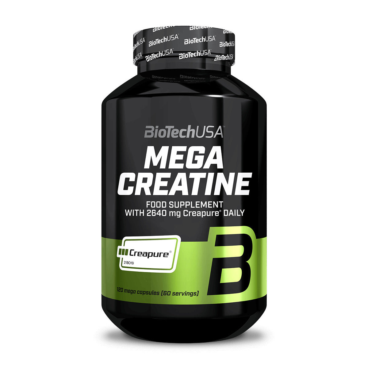 BioTech USA Mega Creatine Creapure® (120 κάψουλες) – Μικρονισμένη Μονοϋδρική Κρεατίνη