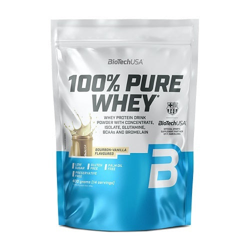 BioTechUSA 100% Pure Whey (400g) – Premium Πρωτεΐνη Ορού Γάλακτος