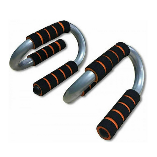 Ground support handles for bends - push up stand