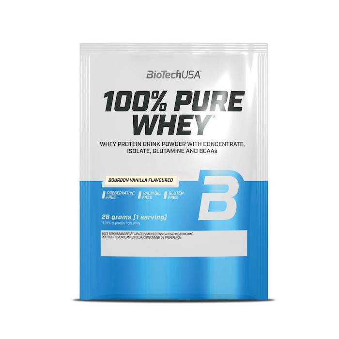 BioTechUSA 100% Pure Whey (28g) – Premium Πρωτεΐνη Ορού Γάλακτος