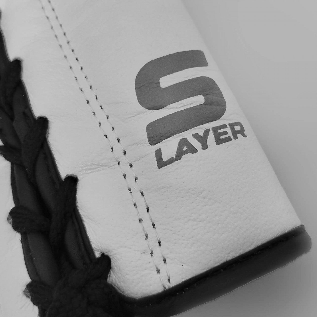 Πυγμαχικά Γάντια Olympus S-LAYER Δέρμα Κορδόνια, Άσπρα