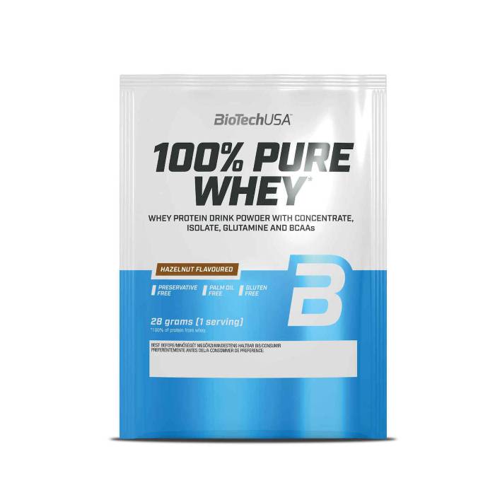 BioTechUSA 100% Pure Whey (28g) – Premium Πρωτεΐνη Ορού Γάλακτος