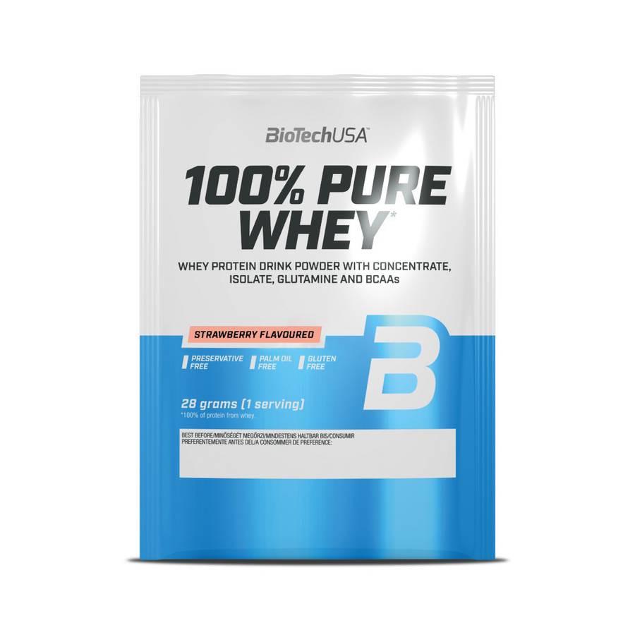 BioTechUSA 100% Pure Whey (28g) – Premium Πρωτεΐνη Ορού Γάλακτος