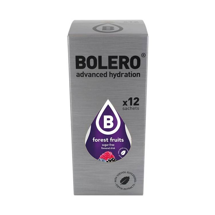 Bolero Drinks Sticks (Πακέτο 12x3g) – Ενισχυμένο Ρόφημα σε Σκόνη Χωρίς Ζάχαρη για Μπουκάλι 0.5L - 1L
