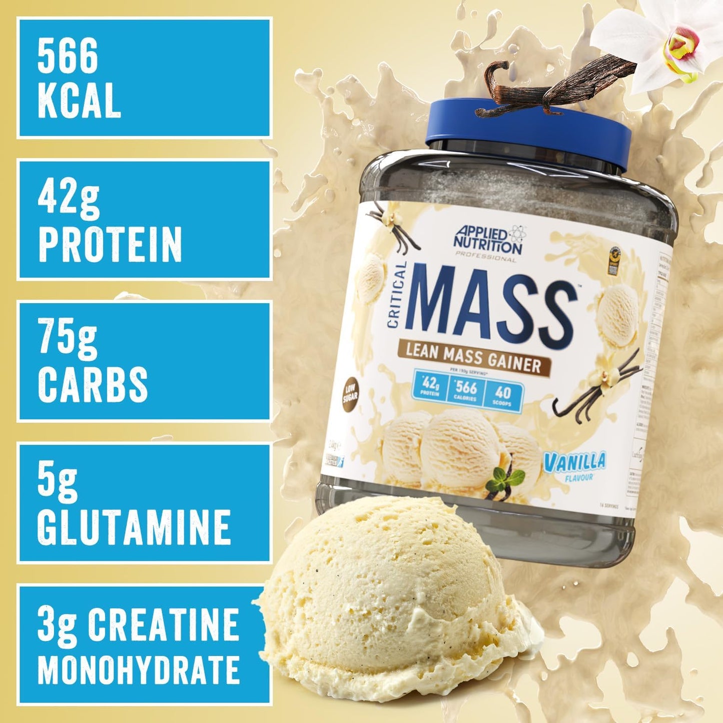 Applied Nutrition Critical Mass Professional (2400g)