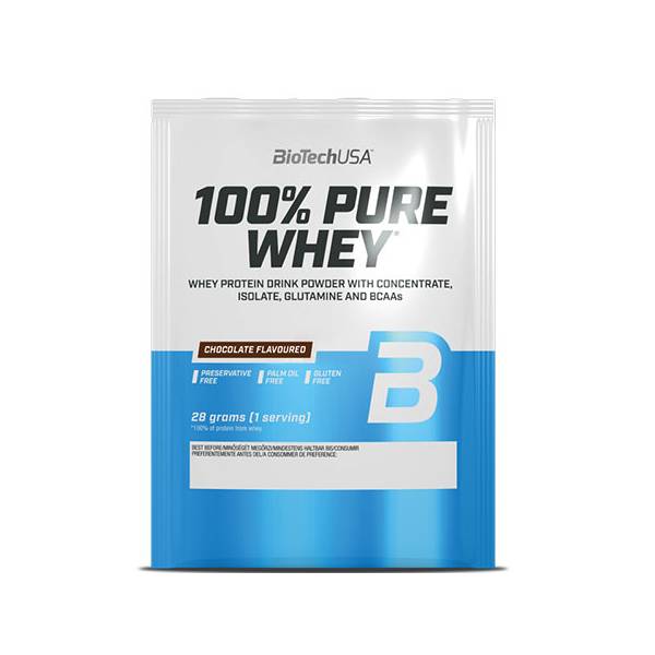 BioTechUSA 100% Pure Whey (28g) – Premium Πρωτεΐνη Ορού Γάλακτος