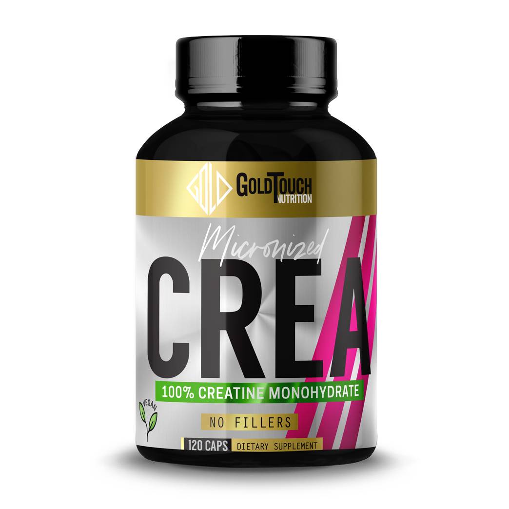 GoldTouch Nutrition - Creatine Monohydrate Micronized Crea (120caps)