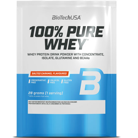 BioTechUSA 100% Pure Whey (28gr) – Premium Πρωτεΐνη Ορού Γάλακτος