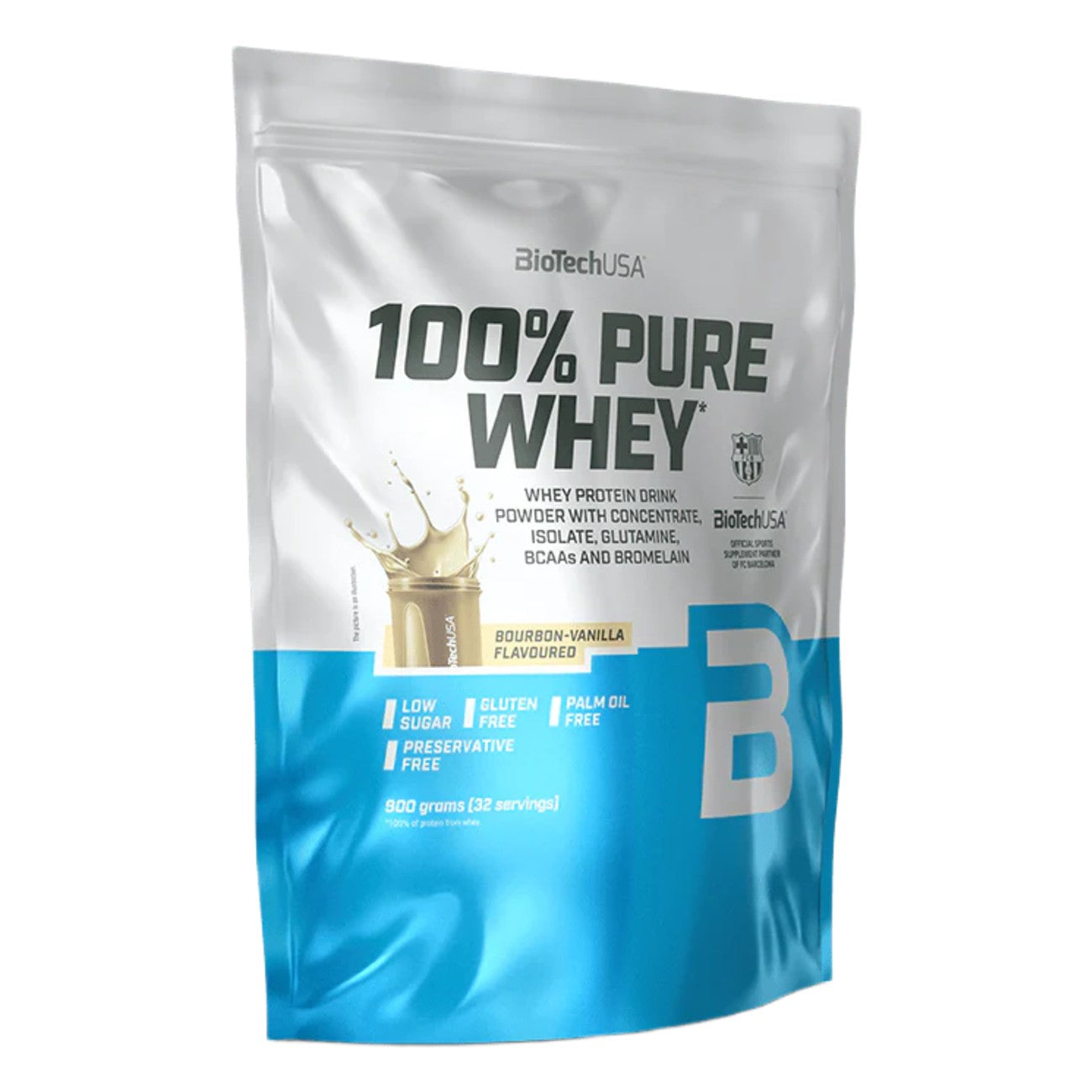 BioTechUSA 100% Pure Whey (900gr) – Premium Πρωτεΐνη Ορού Γάλακτος